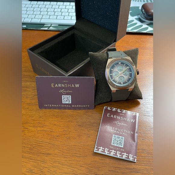 Thomas Earnshaw Bessemer Calendar Multifunction ‘Espresso’ Watch - Picture 5 of 6